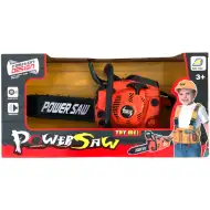 Power Saw jucărie electronică cu sunete şi lumini culoarea portocalie