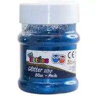 Praf sclipici culoarea albastră 113 grame