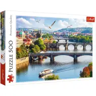Praga, Cehia 500 bucăți puzzle - Trefl