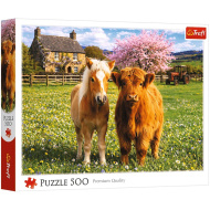 Prietenii de la fermă puzzle de 500 de piese - Trefl