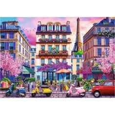 Primăvara la Paris puzzle de 4000 de piese - Trefl imaginea 2