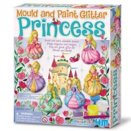 Prinţesă sclipitoare jucărie creativă de făcut magnet de frigider