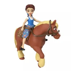 Prințesele Disney: Mini Belle prințesă grajdul regal - Mattel imaginea 2