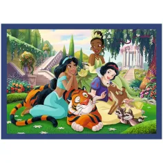 Prințesele Disney - puzzle 4 în 1 4 x 88 bucăți - Trefl imaginea 3