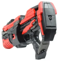 Pro Attack: Pistol electronic cu burete și cartușe 45cm imaginea 6