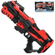 Pro Attack: Pistol electronic cu burete și cartușe 45cm
