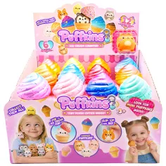 Puffkins surpriză breloc de geantă în formă de înghețată în cutie 1 buc imaginea 1