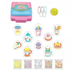 Puffy Pouches: set de design Pufi charm - cafenea imaginea 2