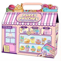 Puffy Pouches: set de design Pufi charm - cafenea