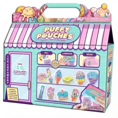 Puffy Pouches: set de design Pufi charm - înghețată