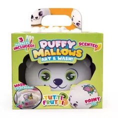 Pufos marshmallow-animal: Tutti Frutti - alb