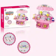 Pult cu desert set de joacă funcții