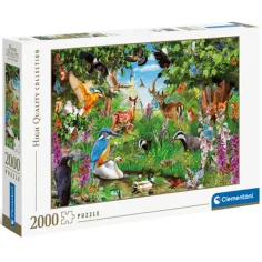 Puzzle 2000 de piese pădure minunată HQC - Clementoni