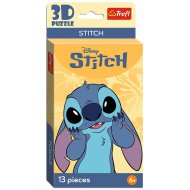 Puzzle 3D Disney Stitch, 13 piese – Trefl
