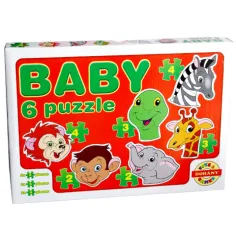  Puzzle Baby cu animale