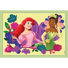 Puzzle cu prințese Disney 4 în 1 - Clementoni imaginea 2