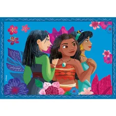 Puzzle cu prințese Disney 4 în 1 - Clementoni imaginea 4