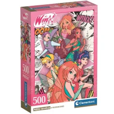 Perechea de zâne Winx 500 de piese puzzle - Clementoni