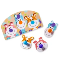Puzzle fermă lemn uriaș - Melissa & Doug imaginea 2
