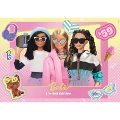 Puzzle maxi de 104 piese Barbie prietene - Clementoni imaginea 2