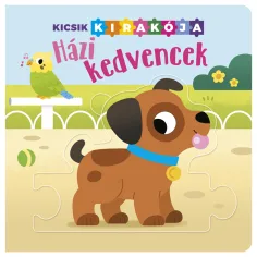 Puzzle pentru cei mici 4. - Carte de puzzle cu animale de companie