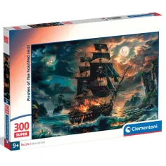 Puzzle cu 300 de piese Pirații mării fantomă - Clementoni