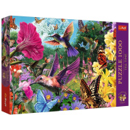 Puzzle premium „Grădina păsărilor Tea Time” 1000 piese - Trefl