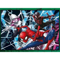Puzzle Spider-Man 4 în 1 - Clementoni imaginea 5