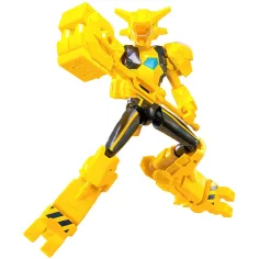 Quantum Heroes: Figurina de acțiune Dinoster Delby cu armură galbenă de 20 cm imaginea 3