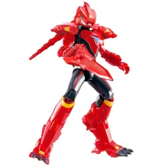 Quantum Heroes: Figurina de acțiune Dinoster Lucio cu armură roșie de 20 cm imaginea 3