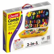 Quercetti: 2 in 1 tabel magnetic in cutie 