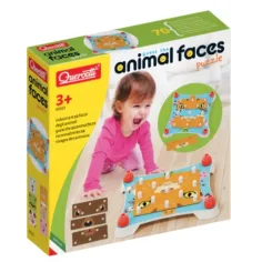 Quercetti: Animal Faces puzzle imaginea 4