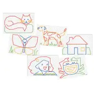 Quercetti: Filo accesoriu carte model set 12 bucăți