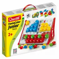 Quercetti: Set colorat cu bilute Junior - Vapor 48 de bucati 