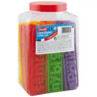 Quercetti: litere mici magnetice 288 bucăți