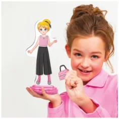 Quercetti: Magnetic joc de îmbrăcare - Anna imaginea 2