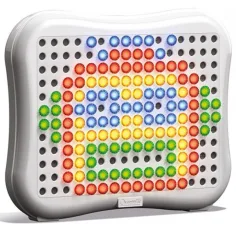 Quercetti: Peg Brite cod jucărie educativă cu lumini imaginea 3
