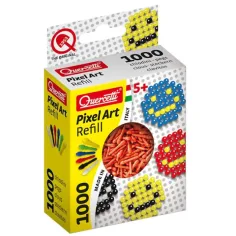 Quercetti: Pixel Art roșu colorat refill 1000buc