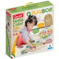 Quercetti: Play Bio Fantacolor Baby biluțe 222 bucăți