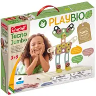 Quercetti: Play Bio Tecno Jumbo joc de construcție 42 bucăți
