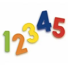 Quercetti: Set numere cu magnet de 48 bucati imaginea 3