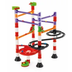 Quercetti: Set pista Migoga Spiral de 75 bucati  imaginea 3