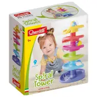 Quercetti: Spiral Tower pistă biluțe set 10 bucăți