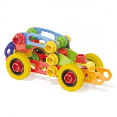 Quercetti: Techno Jumbo vehicule set creativ 76 bucăți imaginea 2