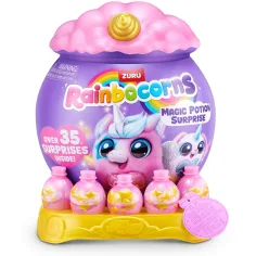 Rainbocorns: Magic Potion Surprise figură de pluș cu poțiune magică surpriză, disponibilă în mai multe variante, 1buc imaginea 1