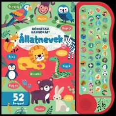 Böngéssz hangokat! – Állatnevek – carte de activități cu nume de animale