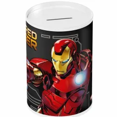Luna: Banca metalică cilindrică Avengers 10x15cm