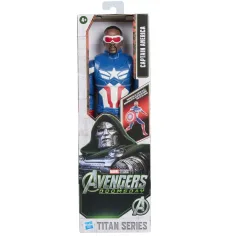 Răzbunătorii Titan Hero: Căpitanul America, figurină de acțiune de 29 cm - Hasbro