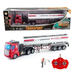 RC Camion de transport de combustibil cu telecomandă 1/48 27mHz