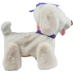 RC Cute Pet: câine interactiv de pluș Labrador cu telecomandă și accesorii 2.4GHz 40cm imaginea 5
